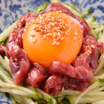 熊本县产马肉的樱花肉脍