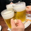 Oogata Koshitsu Chuuka Izakaya Sankyuu Chuubou - 生ビールで、ぱんかーい　♪(*^^)o∀*∀o(^^*)♪