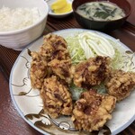食事処 三平 - ザンギ定食850円