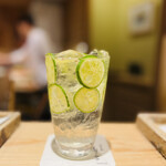 日本橋 蕎ノ字 - ◎そば焼酎ハイボール