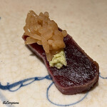 らん亭～ 美日庵 - 天然本鮪 赤身のづけ①