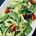 Spinach and parmesan salad
