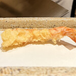 日本橋 蕎ノ字 - ☆一つ目の車海老は塩で。。。