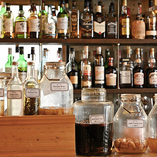 A wide variety of delicious original drinks that can only be found here