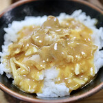 Yabuhei - カレー汁をかけて