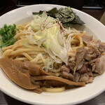 らーめんONE - 冷やしそば 生姜味 中盛 300g 900円♪ 今年もはじまりました。 ひんやり もっちり感 抜群 ^_^