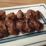 Yakitori Hidaka - 特製スタミナ焼き(ハラミ)味噌ダレ付300円