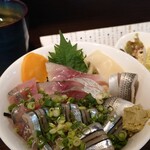 Sushi Dainingu Tatsu - 体にやさしい！光り物丼