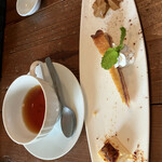 オステリア伊和 - プラス300円でデザートを追加しました。
