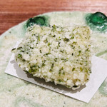 鳥匠 いし井 - 胸肉　磯辺揚げ