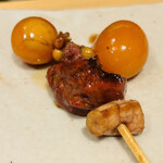 鳥匠 いし井 - ちょうちん（たまひも）