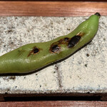 鳥匠 いし井 - 焼きそら豆