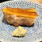 鳥匠 いし井 - スモークチキン　ブルーチーズ