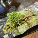 お好み焼き いしり - せせり柚子胡椒焼き