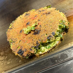 お好み焼き いしり - 牛すじねぎ焼き