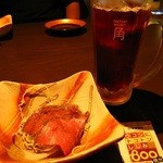 えん沖縄 - お通し・カシスソーダ・ウコンにトコトンしじみ