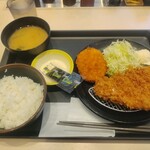 松のや 札幌駅前通店 - 特朝ロースかつ定食