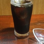 キッチン ブルー グローブ - アイスコーヒーのアップ