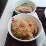 四日市ヒモノ食堂 - 縞ほっけの南蛮漬けと冷製？唐揚？