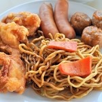 中国料理 青海楼 - パサつき気味の焼きそば