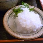 伊吹野そば - 天ぷらおろしそばのおろし