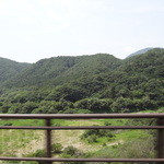 そば処　もくりん - 店近くの山並み②