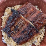 名代 宇奈とと 松江 - うな丼ダブルご飯大盛り1100円