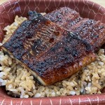 名代 宇奈とと 松江 - うな丼ダブルご飯大盛り1100円