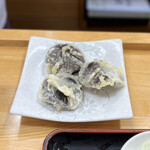 永井 - しいたけどんこ天　50円