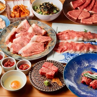焼肉屋の本気。おすすめコース4,950円～飲み放題セットも可