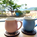 kohaku coffee - 可愛い〜カップ