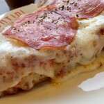 PIZZERIA SPONTINI - マルゲリータピザ＋サラミ 1,000円