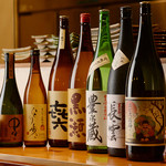 恵比寿 吉乃坐 - 芋・麦・米・黒糖焼酎　