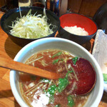 会津ラーメン 和 - 今日は醤油味にしました