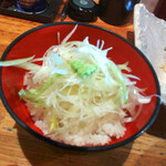 会津ラーメン 和 - ネギ丼