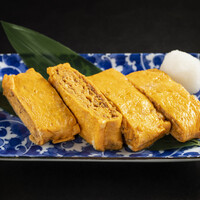 龍のたまごの坦々肉出汁巻き