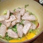 豚肉と本日の野菜の中から4種類選べる蒸し料理