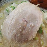 もん吉 - らぁーめん（醤油）背脂3　2013年8月