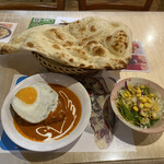 明り富士 - スパイシーチキンカレーステーキセット