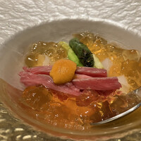完全個室 牛の達人 private 新宿本店 - 海鮮ユッケ