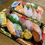 沼津魚がし鮨 流れ鮨 - 料理写真:・駿河 2,400円/税込とお好み