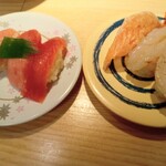 南房総 やまと寿司 - まぐろ3貫　岩塩炙り3貫