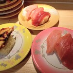 南房総 やまと寿司 - 鰻　まぐろ3貫