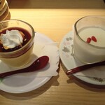 南房総 やまと寿司 - なめらかプリン　杏仁豆腐