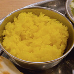 デリーダーバル - ターメリックライス