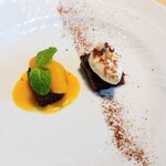 La Brianza - ブラウニー美味しかったです(^^) スタッフさんの出入り移動卒業など寂しかったりする一方で、以前は見かけなかったメニューが登場しているのも感じています