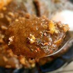 穴場のカレーかふぇ コルリ - 粘度が高い濃厚ルー！てももたれません！