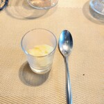 La Brianza - レモンオレンジスパークリングワインラム酒シャーベット。甘くておいしいお口直し☆