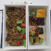 近江懐石 清元 - 近江牛しぐれ煮弁当2段