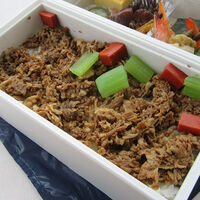 近江懐石 清元 - 近江牛しぐれ煮弁当2段